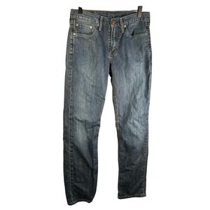 Levi Strauss 514 Mens Jeans Blue Straight Fit W29‎ L32 Denim Casual Pants
